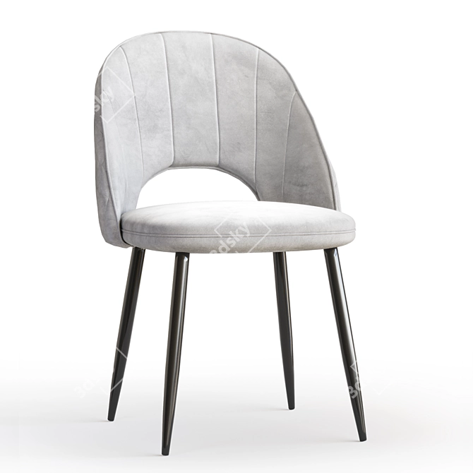 Hoff Soho Dining Chair, 2 Colors 3D model image 5