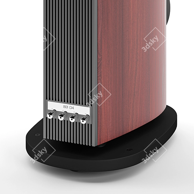 Immersive Sound Tower Speaker 3D model image 5