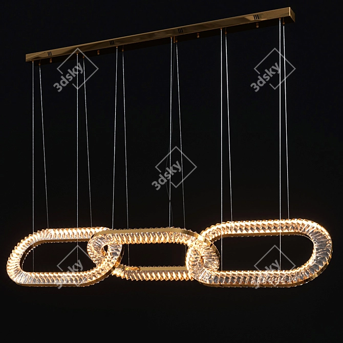 XL Elegant Celebrate Design Lamp 3D model image 2