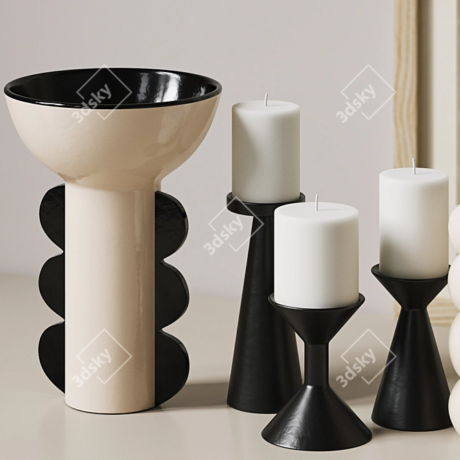  Modern Decor Set 11-Piece 3D model image 3