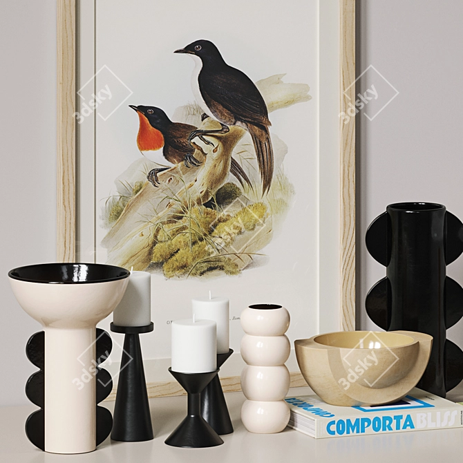  Modern Decor Set 11-Piece 3D model image 14