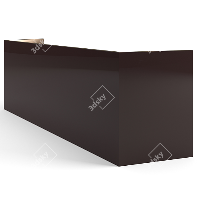Luxury Visionnaire Danny Chest Drawers 3D model image 4