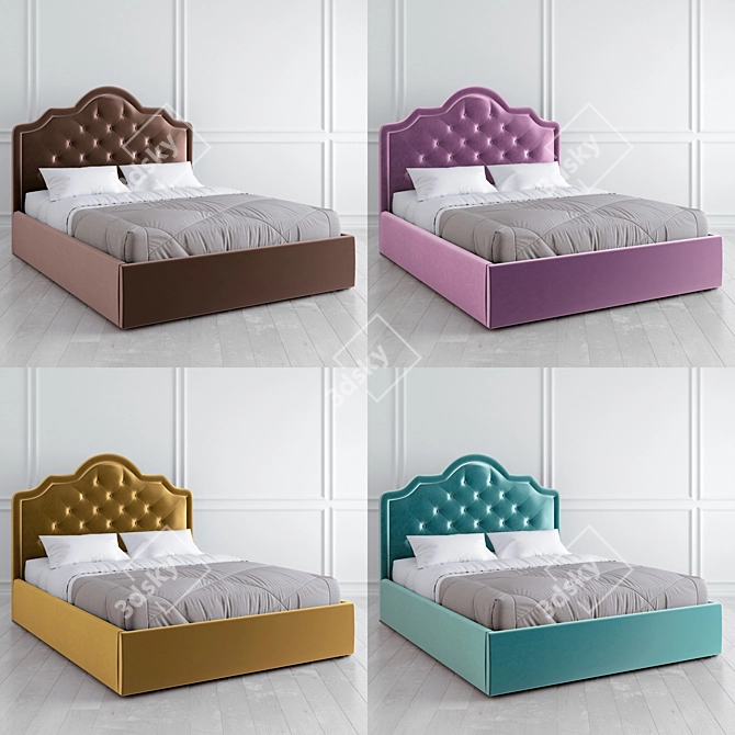 Vary Bed K01 Y Mattress 3D model image 2