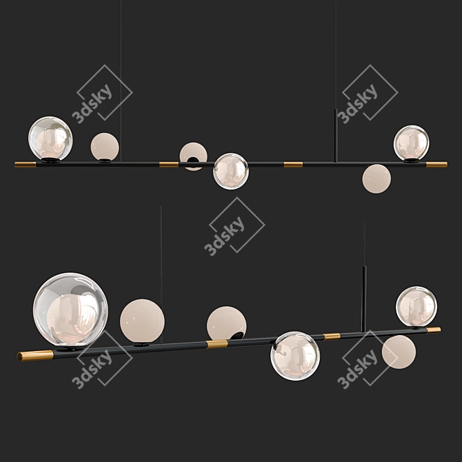 Modern Design Lamp Gotfrid 3D model image 2