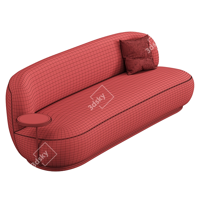 Modern Pierre Sofa K, 260x87x76cm 3D model image 6