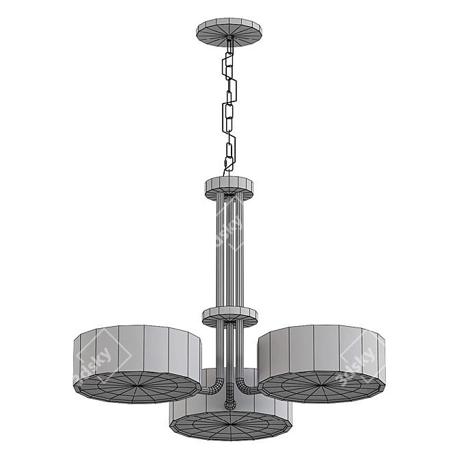 Chic Hollywood Model for VRay 3D model image 2