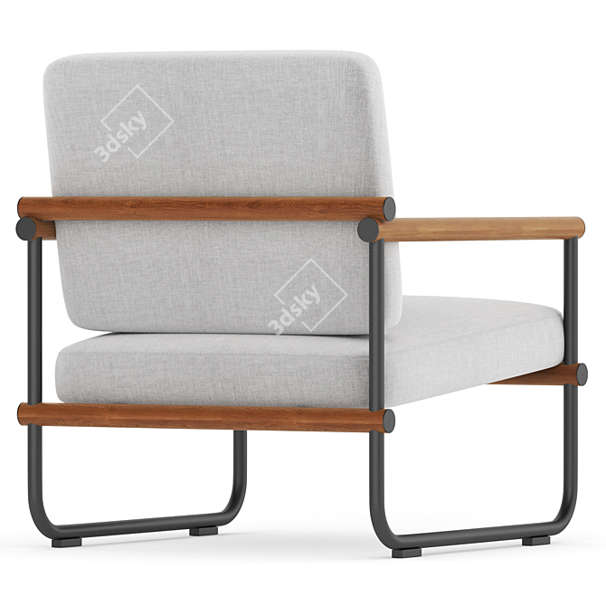 Modern Ross Chair 2017 Variant 3D model image 4