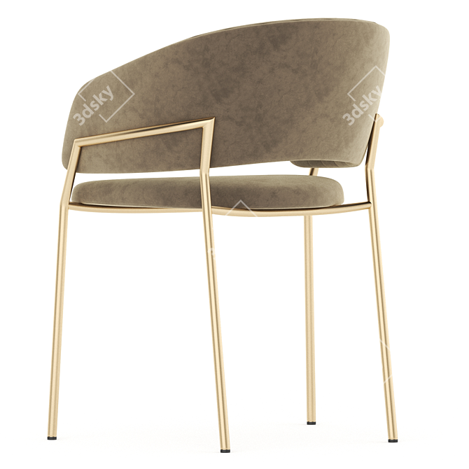 Modern 2017 Pisa Chair Transformation 3D model image 3