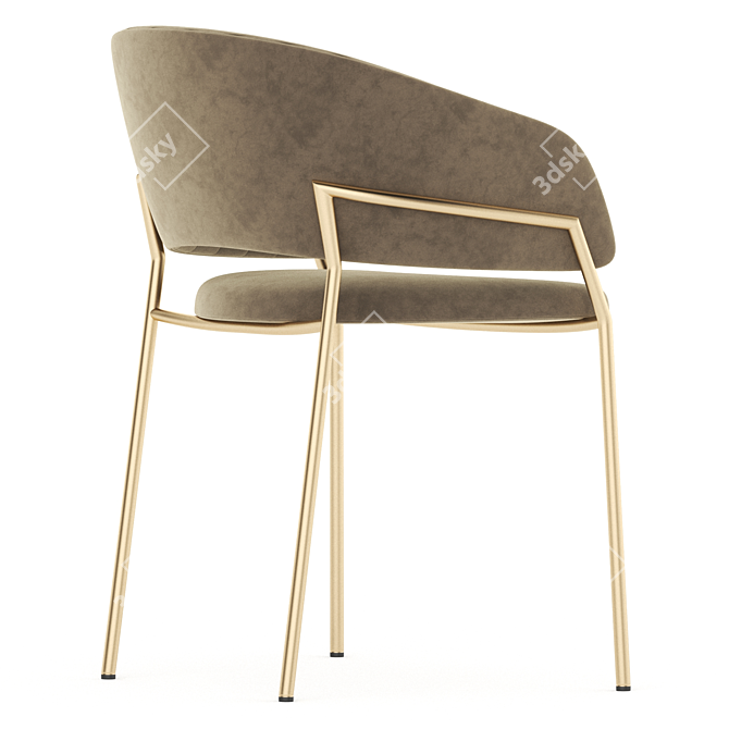 Modern 2017 Pisa Chair Transformation 3D model image 4