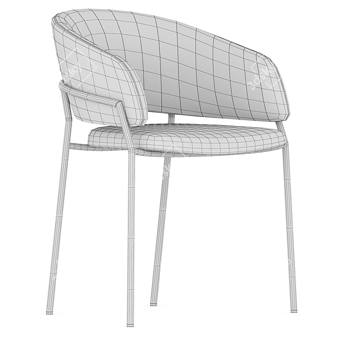 Modern 2017 Pisa Chair Transformation 3D model image 5