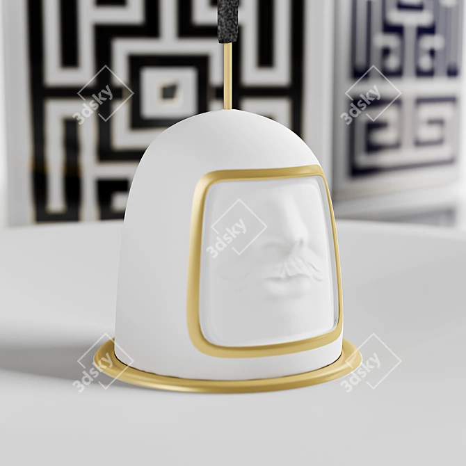 Ginori Decor Set: Luxury Vases & Figurines 3D model image 6