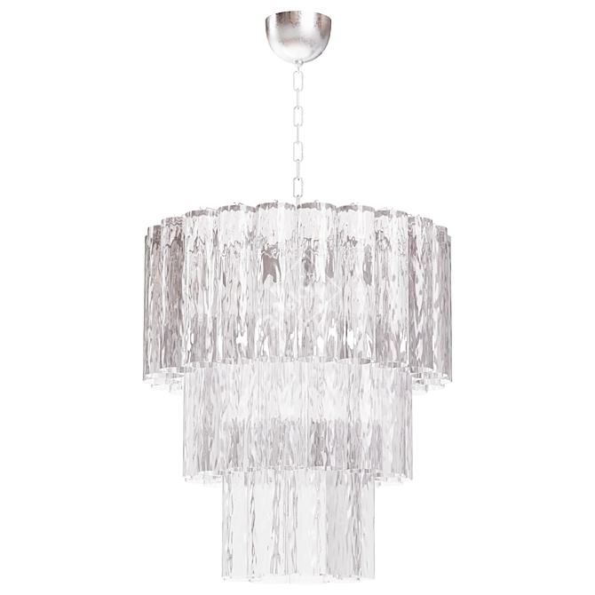 Tronchi Murano Glass Chandelier - TRN-876 3D model image 1