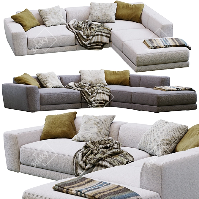 Contemporary Jesse 3D Furniture Model 3D model image 5