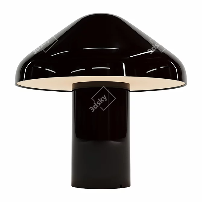  Sleek PAO Table Lamp 3D model image 2
