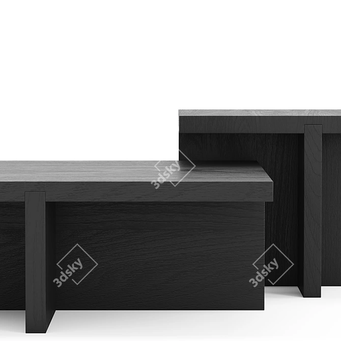 Serax Rudolph Coffee Tables 3D model image 2