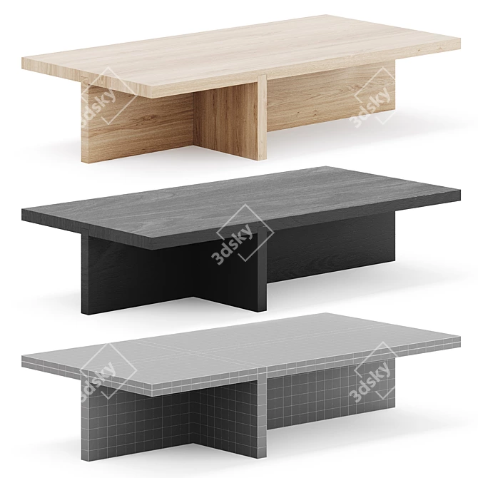 Serax Rudolph Coffee Tables 3D model image 4