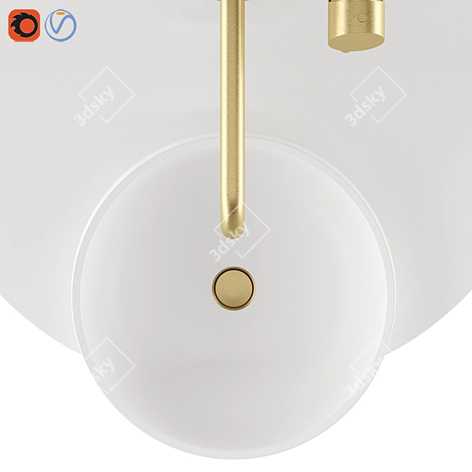 Arco Vanity Unit Ex.t 3D model image 3