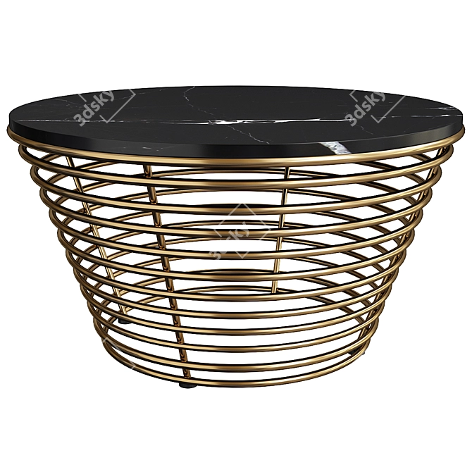 Modern Greg Marize Coffee Table 3D model image 1
