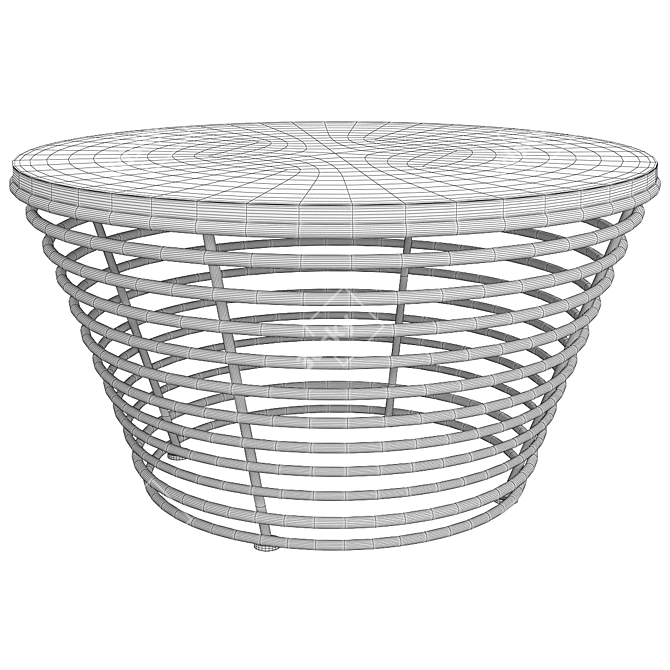 Modern Greg Marize Coffee Table 3D model image 2