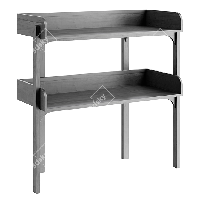 Heritage Utility Shelf by Rachael 3D model image 5