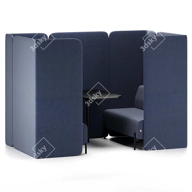 Nahu Eden Meeting Acoustic Booth 3D model image 1