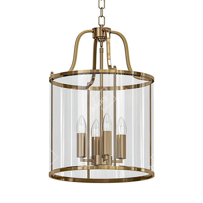 Elegant Camill Chandelier, im_L4281 3D model image 1