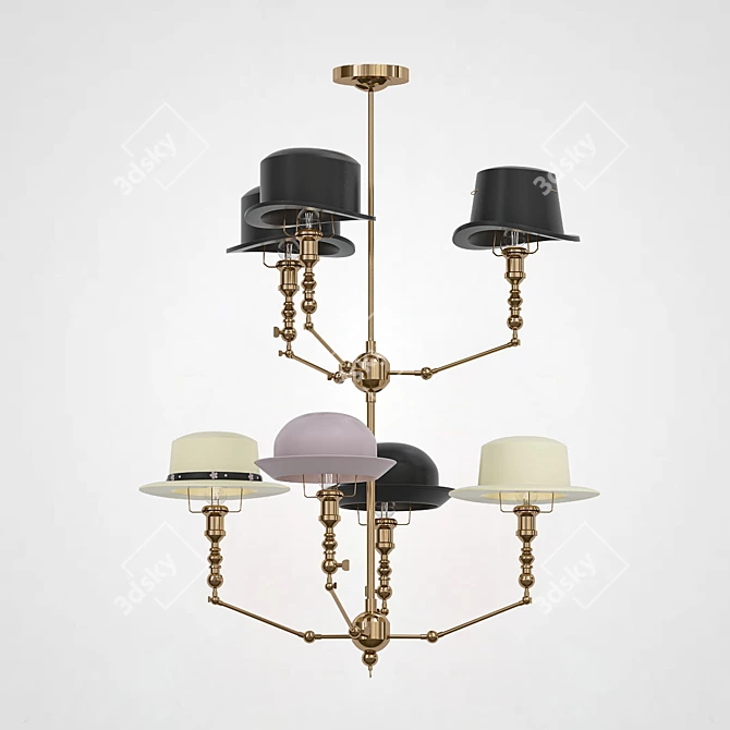 Darsey His Chandelier by ImperiumLoft 3D model image 2