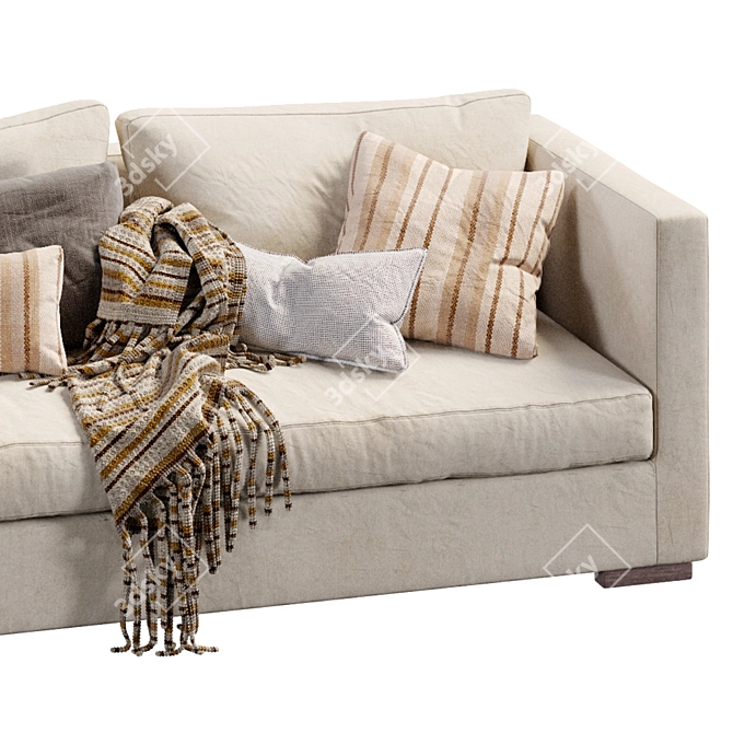 Contemporary Comfort Sofa Belmon 3D model image 6