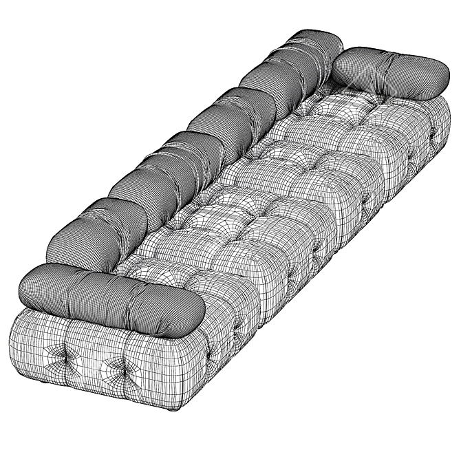 B&B Italia Camaleonda Sofa - Premium 3D Model 3D model image 6