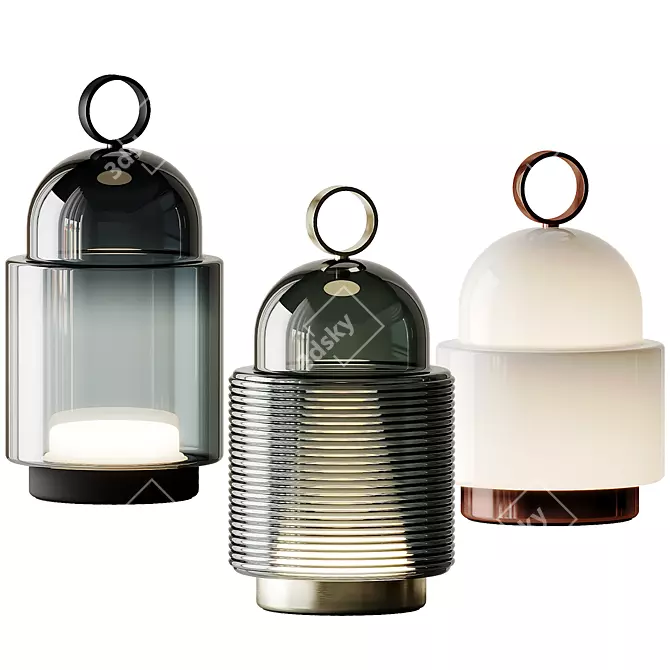 Dome Nomad Brokis Table Lamp 3D model image 1
