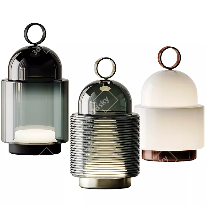 Dome Nomad Brokis Table Lamp 3D model image 6