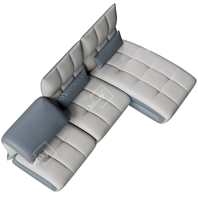 Modern Comfort Modular Sofa MA1885 3D model image 4