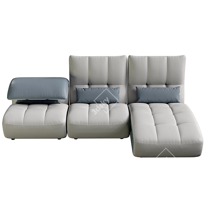 Modern Comfort Modular Sofa MA1885 3D model image 6