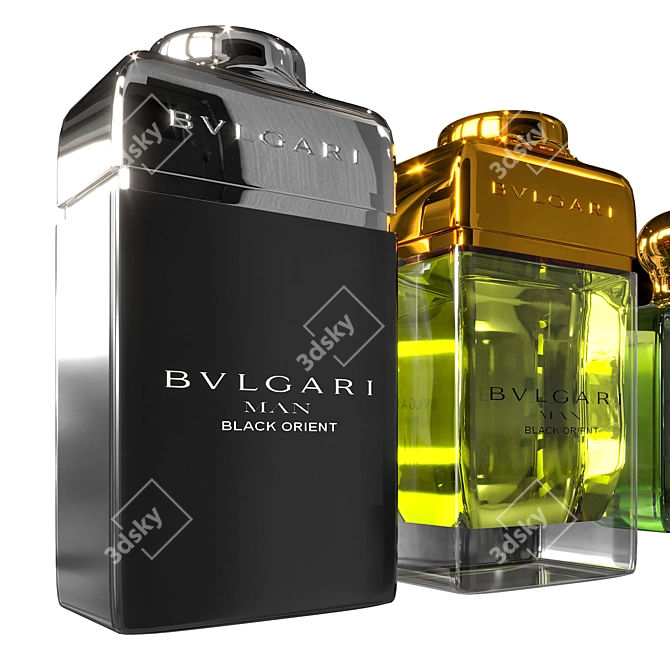 Luxury Perfume Set: 42 Bottles 3D model image 3