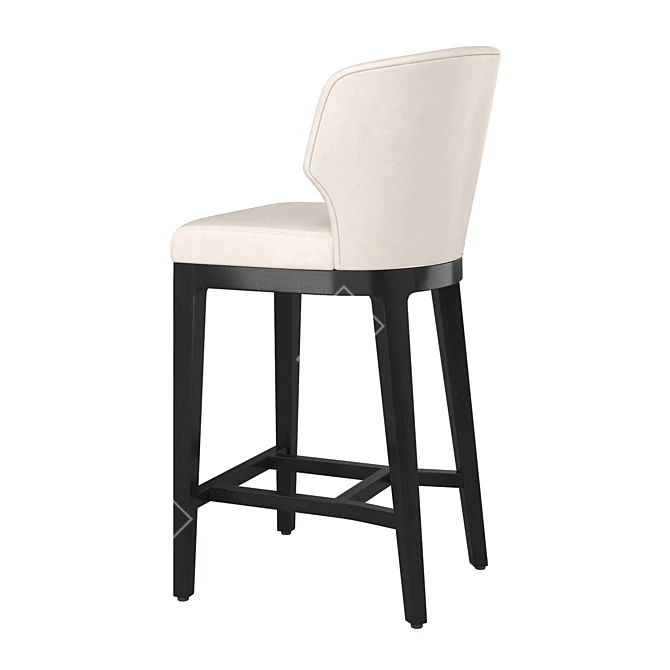 Elegant La Salle Barstool 39"H 3D model image 3