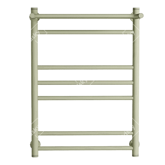 Aspect Water Heated Towel Rack 3D model image 3