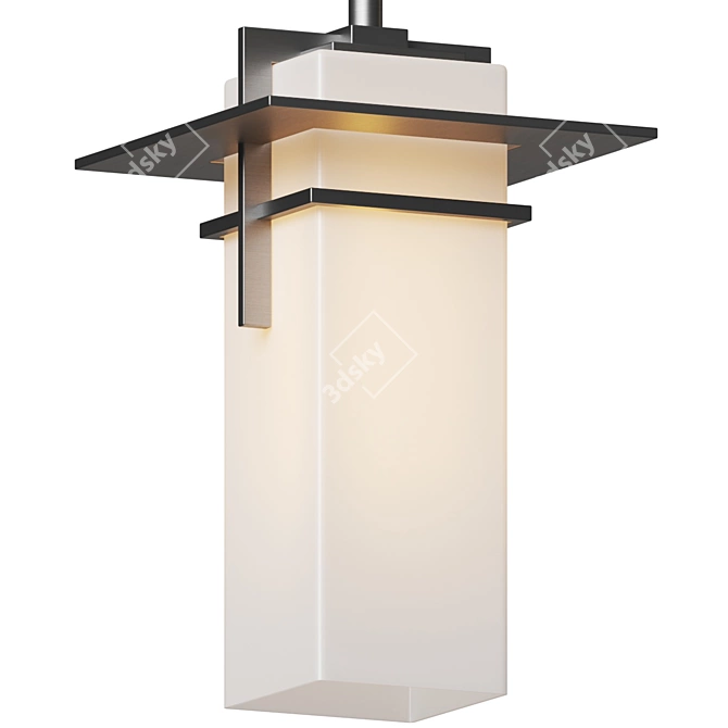 Modern Outdoor Pendant Light by Kichler 3D model image 2