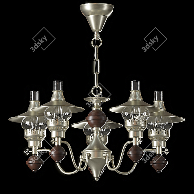 VELANTE 3dsMax Corona Chandelier Model 3D model image 1