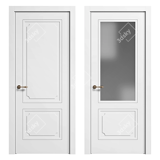 VERONA DORIAN Doors Collection 3D model image 1