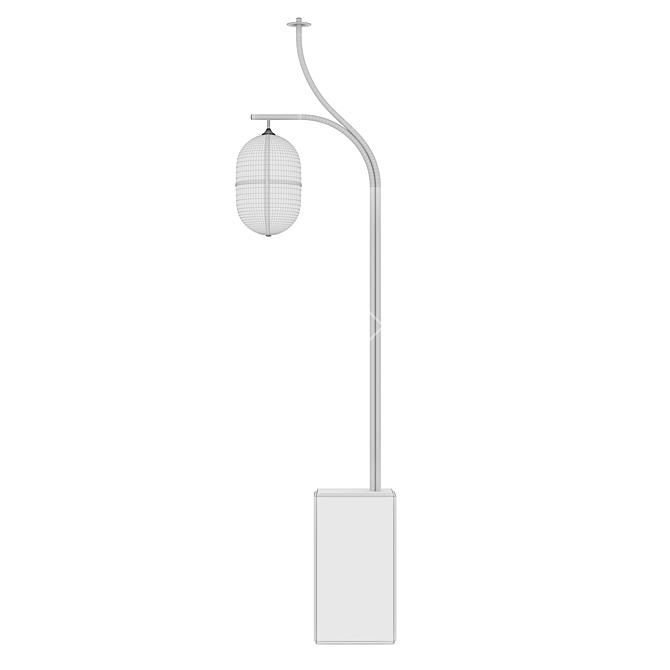 Luxury Mollien Floor Lamp 3D model image 4