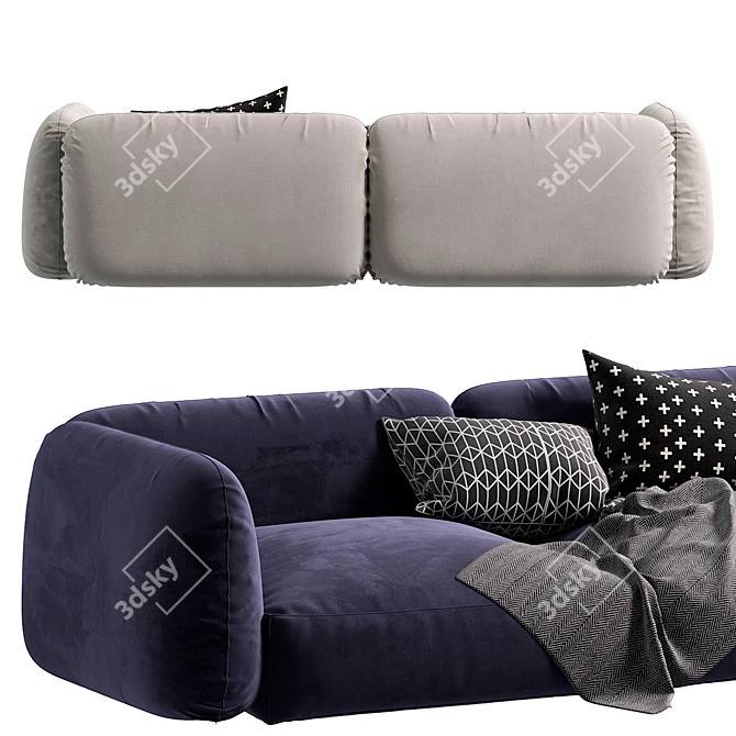 Modern Lotta Agaton Sofa 3D model image 2