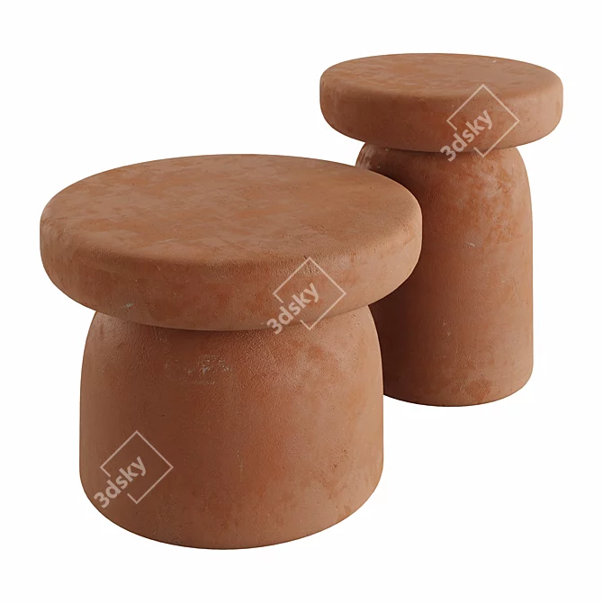 Modern Tototo Coffee Table Miniforms 3D model image 3