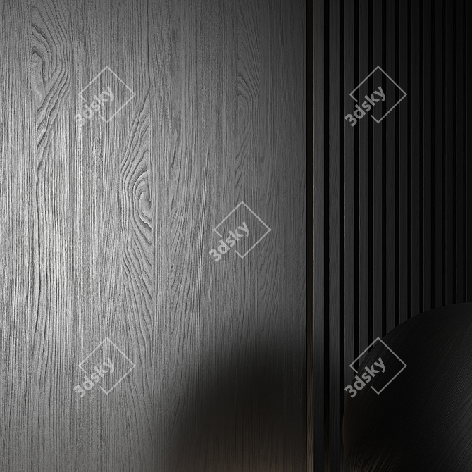 Seamless Wood Material 3D Models 3D model image 13