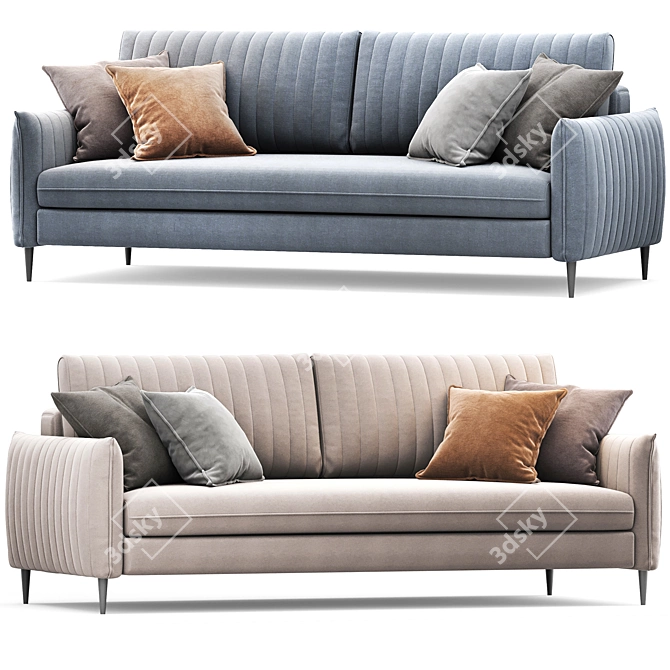  Convertible Swout Sofa | Two .max Files 3D model image 1