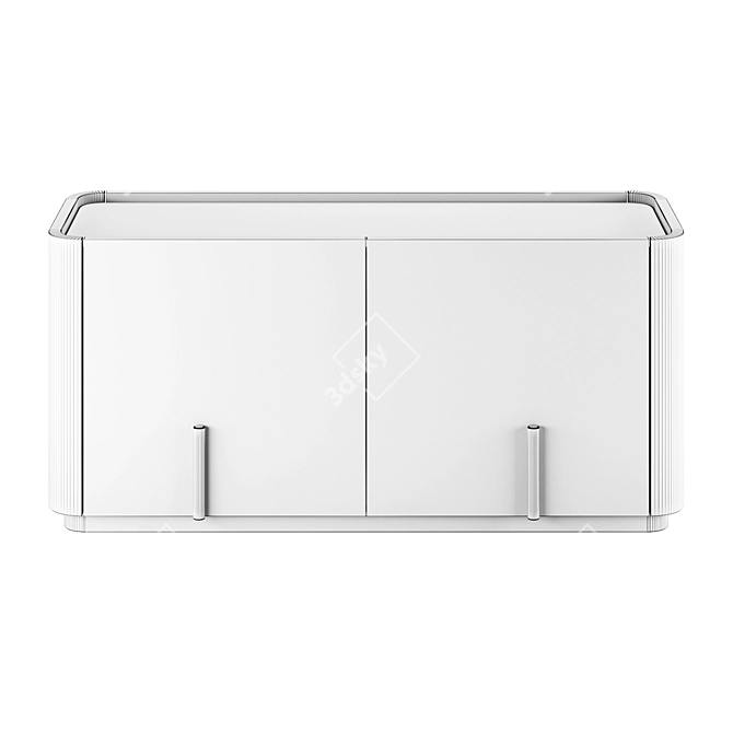 Modern Liu Jo Nightstand - Designer Collection 3D model image 4