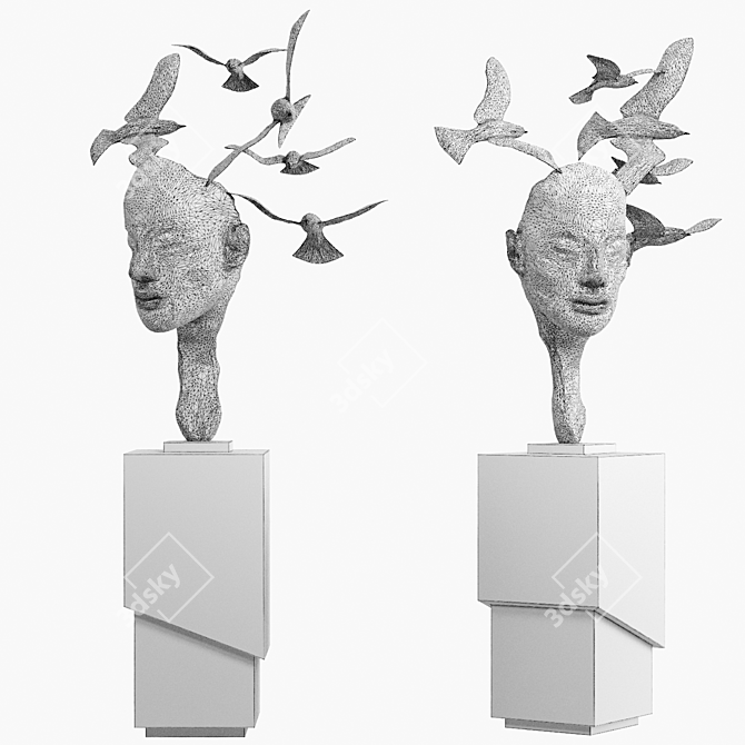 Versatile Human Sculpture Models 3D model image 3