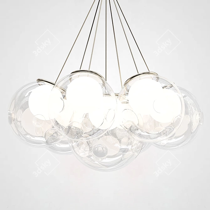 Imperiuloft Bocca Pendant Chandelier 3D model image 2