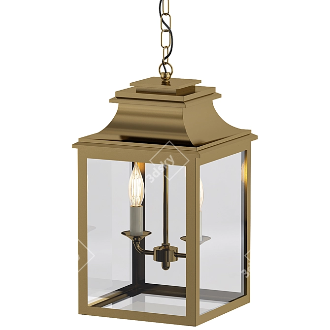 Elegant Mayfair Lantern Model 3D model image 1