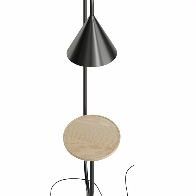 Sleek OZZ Lamp by Miniforms 3D model image 4