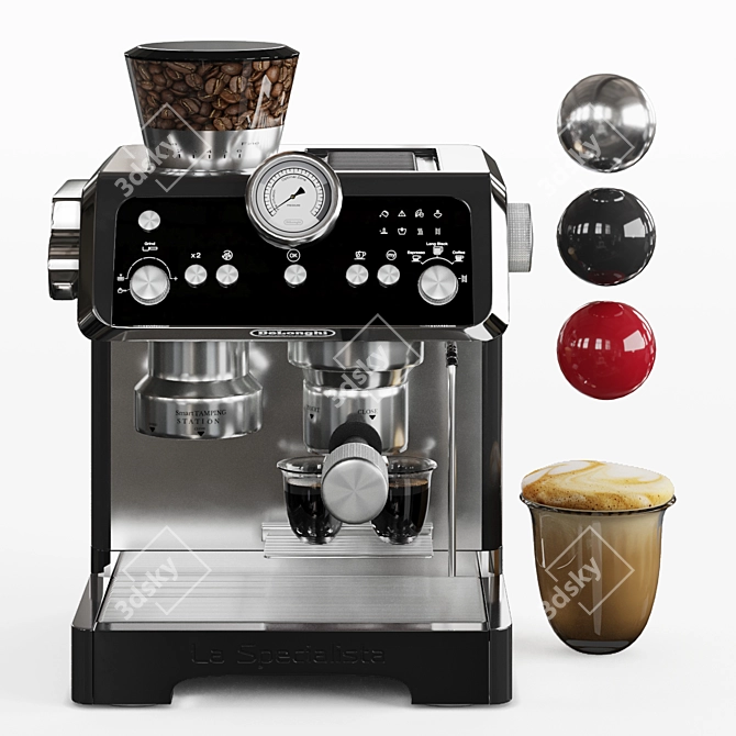 Delonghi Prestigio Espresso Machine Ec9355m 3D model image 1